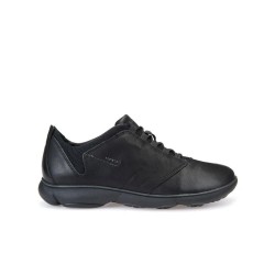маратонки,мъжки,маратонки,geox,nebula,tumb,leather,trainers,black