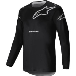 Блуза с дълъг ръкав Alpinestars Racer Graphite long sleeve jersey - Black (Black / Grey) блуза,с,дълъг,ръкав,мъжки,тениски,alpinestars,racer,graphite,long,sleeve,jersey,black,(black,grey)