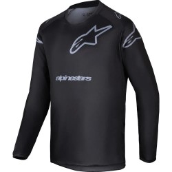 Блуза с дълъг ръкав Alpinestars Racer Graphite long sleeve jersey - Black (Black / Grey) блуза,с,дълъг,ръкав,мъжки,тениски,дамски,тениски,alpinestars,racer,graphite,long,sleeve,jersey,black,(black,grey)