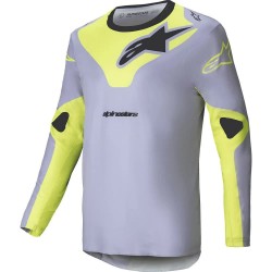 тениска,мъжки,тениски,alpinestars,racer,veil,long,sleeve,t,shirt,grey,yellow,fluor,(grey)