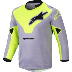 тениска,детски,тениски,alpinestars,racer,veil,long,sleeve,t,shirt,grey,yellow,fluor,(grey)