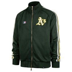 блуза,мъжки,пуловери,47,mlb,oakland,athletics,core,jetway,full,zip,sweatshirt,green