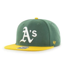 шапка,всички,шапки,47,mlb,oakland,athletics,sure,shot,two,tone,captain,cap,green,(dark,green)