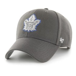 Шапка с козирка 47 NHL Toronto Maple Leafs Metallic MVP snapback cap - Grey (Graphite) шапка,с,козирка,всички,шапки,47,nhl,toronto,maple,leafs,metallic,mvp,snapback,cap,grey,(graphite)