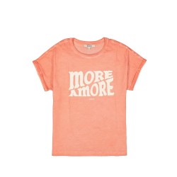 тениска,дамски,тениски,garcia,b50001,short,sleeve,t,shirt,peach,sorbet,(orange)