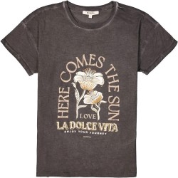 тениска,дамски,тениски,garcia,b50005,short,sleeve,t,shirt,brown