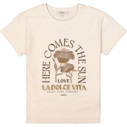 тениска,дамски,тениски,garcia,b50005,short,sleeve,t,shirt,whitecap,(beige)