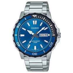 часовник,часовници,casio,mtd,125d,2a1,watch,blue