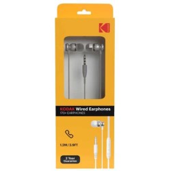 слушалки,слушалки,kodak,170+,earphones,grey,(white)
