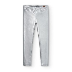 Boboli Fake Fur Stretch leggings - Silver (Silver) детски,клинове,boboli,fake,fur,stretch,leggings,silver,(silver)