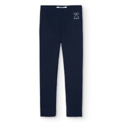 Boboli Stretch Knit leggings - Blue (Marine) детски,клинове,boboli,stretch,knit,leggings,blue,(marine)