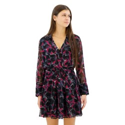 рокля,дамски,поли,и,рокли,pepe,jeans,ada,long,sleeve,short,dress,black