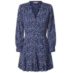 рокля,дамски,поли,и,рокли,pepe,jeans,anna,long,sleeve,short,dress,blue