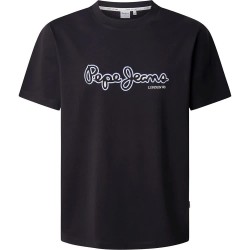 тениска,мъжки,тениски,pepe,jeans,dorian,short,sleeve,t,shirt,black