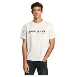 тениска,мъжки,тениски,pepe,jeans,dylan,short,sleeve,t,shirt,antique,white,(white)