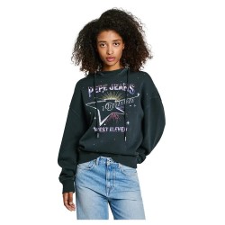 суичър,дамски,блузи,pepe,jeans,lilian,hoodie,black