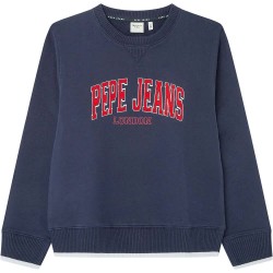 блуза,детски,блузи,pepe,jeans,bain,sweatshirt,navy,(blue)