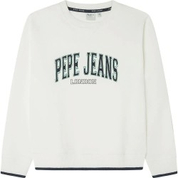 блуза,детски,блузи,pepe,jeans,bain,sweatshirt,white,(off,white)