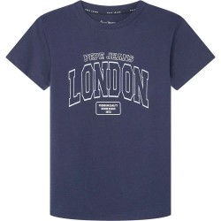 тениска,детски,тениски,pepe,jeans,baley,short,sleeve,t,shirt,blue,(navy)