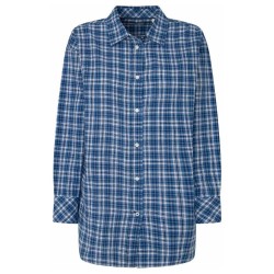 риза,с,дълъг,ръкав,дамски,блузи,дамски,ризи,pepe,jeans,michaela,long,sleeve,shirt,blue