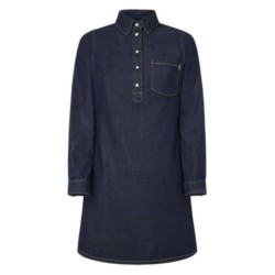 рокля,дамски,поли,и,рокли,pepe,jeans,pl953628,long,sleeve,short,dress,blue
