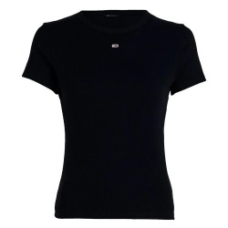 тениска,дамски,тениски,tommy,jeans,dw0dw17383,short,sleeve,t,shirt,black,(black)
