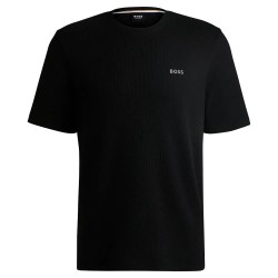 тениска,мъжки,пижами,boss,waffle,10269584,short,sleeve,pyjama,t,shirt,black