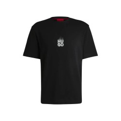 тениска,мъжки,тениски,hugo,dalsar,10259511,short,sleeve,t,shirt,black