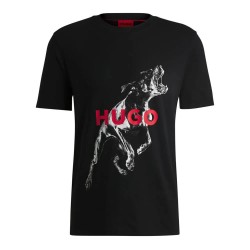 тениска,мъжки,тениски,hugo,deyladec,10258299,short,sleeve,t,shirt,black,(black,black)