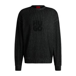 блуза,мъжки,пуловери,hugo,dinkam,10269302,sweatshirt,black