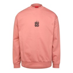 Блуза HUGO Durungu 10259503 sweatshirt - Orange / Pink (Open Pink) блуза,мъжки,пуловери,hugo,durungu,10259503,sweatshirt,orange,pink,(open,pink)