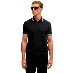 мъжки,блузи,с,яка,boss,paddy,short,sleeve,polo,charcoal,(black)