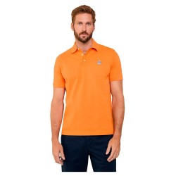 мъжки,блузи,с,яка,façonnable,faco,short,sleeve,polo,orange,(orange)