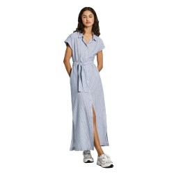 рокля,дамски,поли,и,рокли,pepe,jeans,pl953555,short,sleeve,long,dress,blue
