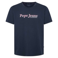 тениска,мъжки,тениски,pepe,jeans,pm509649,short,sleeve,t,shirt,blue