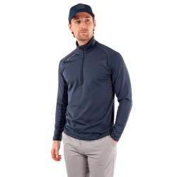 Блуза Galvin green Drake half zip sweatshirt - Blue (Navy) блуза,мъжки,пуловери,galvin,green,drake,half,zip,sweatshirt,blue,(navy)