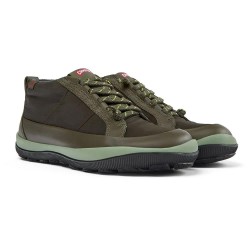дамски,боти,дамски,високи,обувки,за,ходене,camper,peu,pista,gm,booties,dark,green,(green)