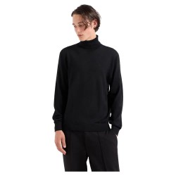 блуза,мъжки,пуловери,armani,exchange,8nzm3c,zm8az,high,neck,sweater,black