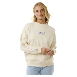 блуза,дамски,блузи,rip,curl,archive,search,heritage,sweatshirt,off,white,(beige)