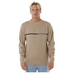 блуза,мъжки,пуловери,rip,curl,search,dosed,sweater,beige