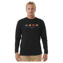 Тениска Rip curl Surf Revival Hoffman long sleeve T-shirt - Black (Black) тениска,мъжки,тениски,дамски,тениски,rip,curl,surf,revival,hoffman,long,sleeve,t,shirt,black,(black)
