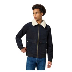 яке,мъжки,якета,wrangler,corduroy,aviator,jacket,blue,(black)