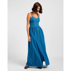 рокля,дамски,поли,и,рокли,lee,corset,sleeveless,long,dress,blue
