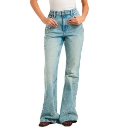 дънки,дамски,панталони,lee,flare,fit,high,waist,jeans,blue