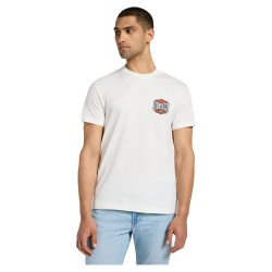 тениска,мъжки,тениски,lee,relaxed,short,sleeve,t,shirt,white,(ecru)