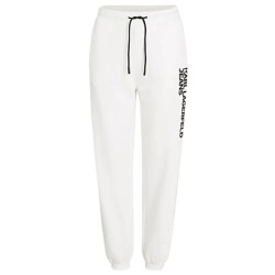 анцуг,дамски,панталони,karl,lagerfeld,a1w10058,sweat,pants,white