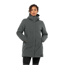 палто,дамски,якета,и,палта,jack,wolfskin,salier,coat,grey,(slate,green)