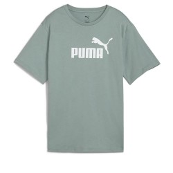 тениска,дамски,тениски,puma,ess,n1,logo,relaxed,short,sleeve,t,shirt,green,(green,moon)