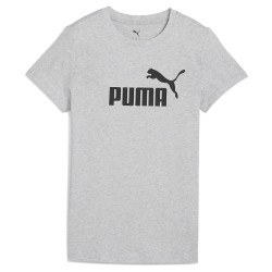 тениска,дамски,тениски,puma,ess,n1,logo,short,sleeve,t,shirt,light,gray,heather,(grey)