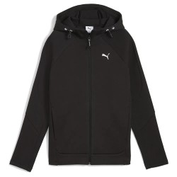 блуза,дамски,блузи,puma,evostripe,full,zip,sweatshirt,black